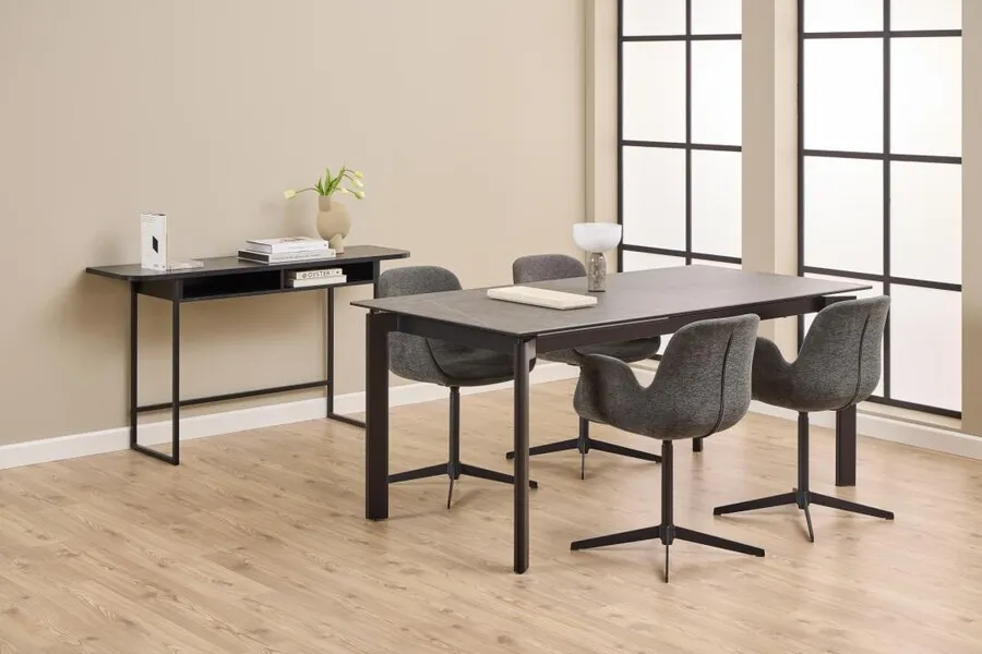 Stół rozkładany PALERMO 180/240x90 - czarny