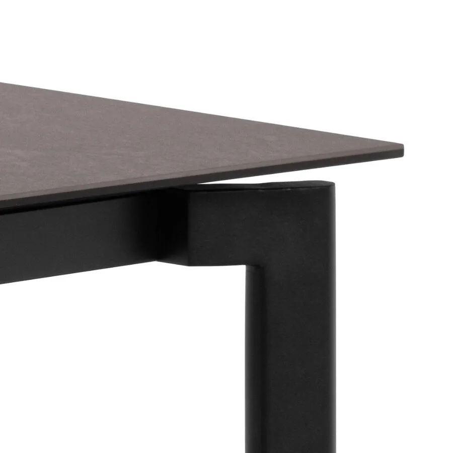 Stół rozkładany PALERMO 180/240x90 - czarny