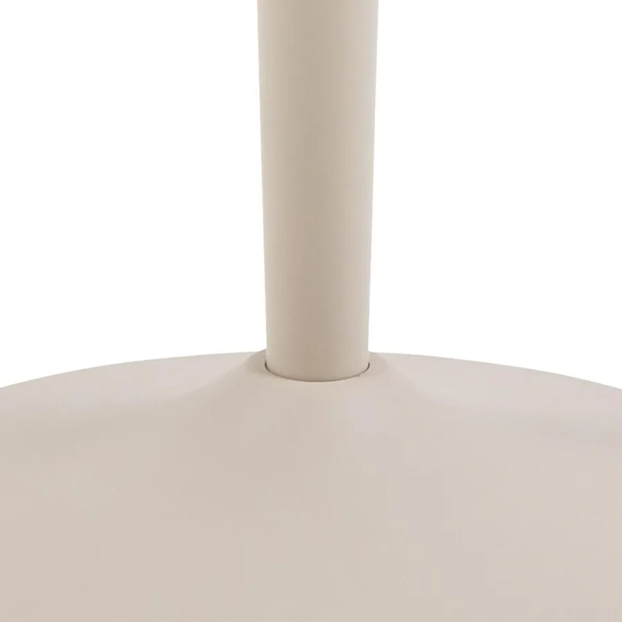 Stół barowy okrągły MALTA 80 cm - brązowy/szary