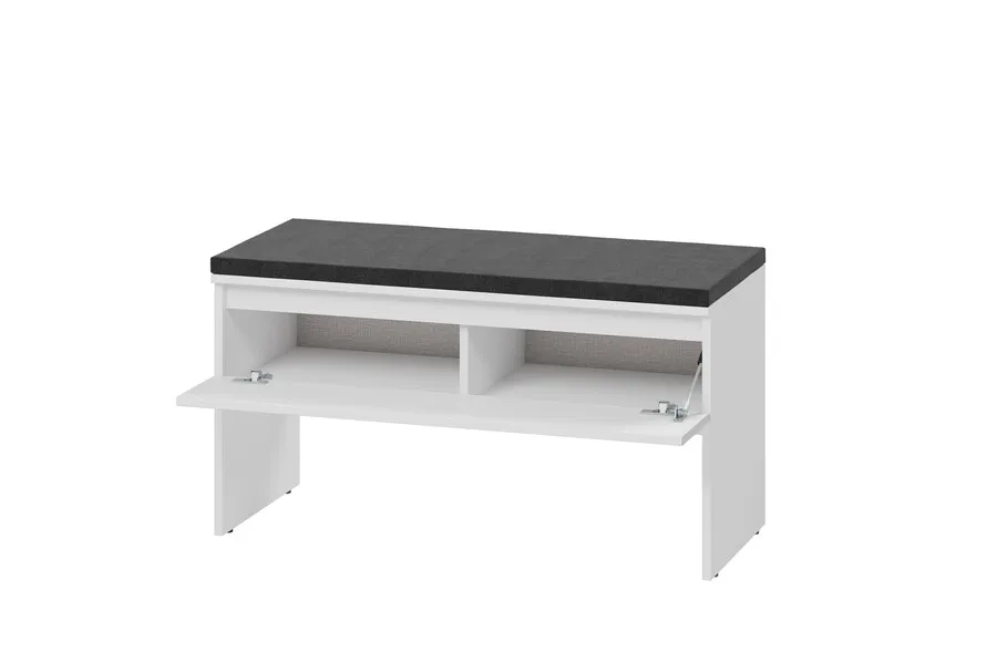 Ławka ze schowkiem SIMPLY SM-03 - biały