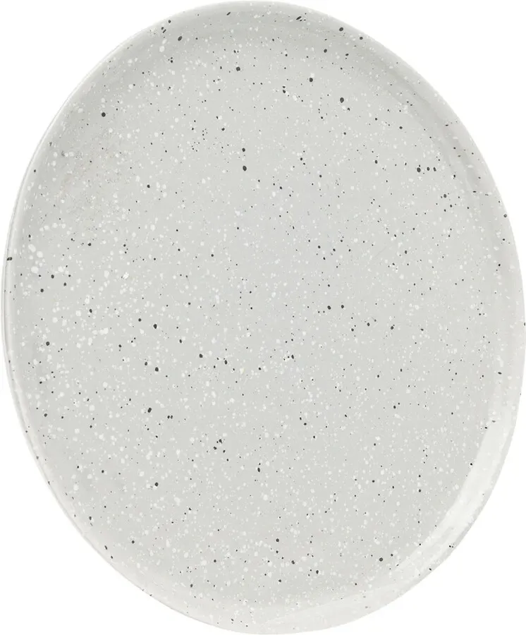 Talerz z kamionki STARRY 22 - szary