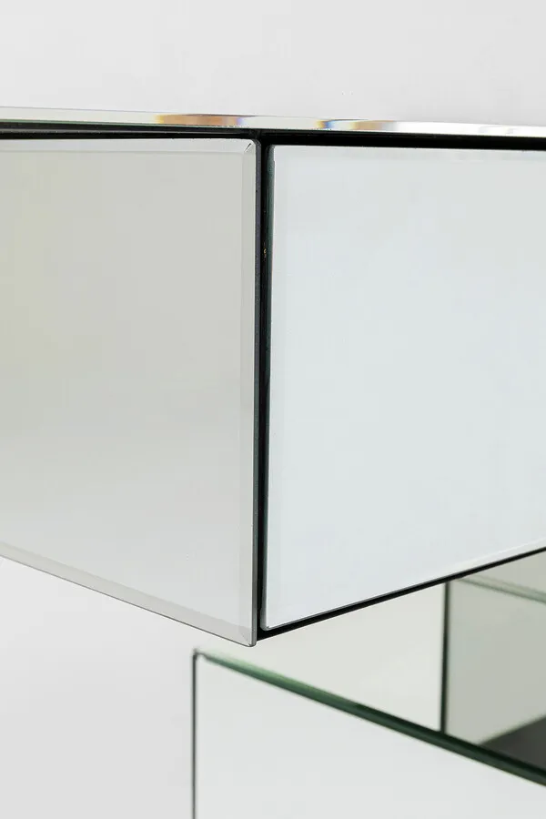 Konsola z szufladami BRICK MIRROR - lustrzany