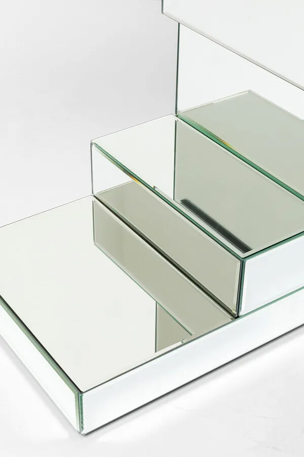 Konsola z szufladami BRICK MIRROR - lustrzany