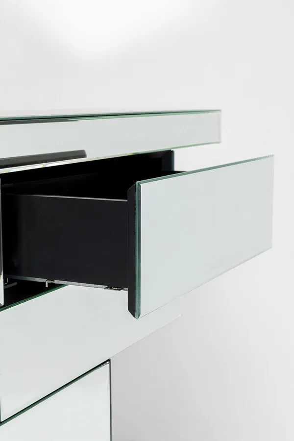 Konsola z szufladami BRICK MIRROR - lustrzany