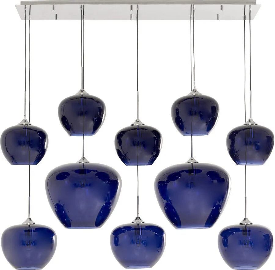 Lampa wisząca SPHERE 10 - niebieski