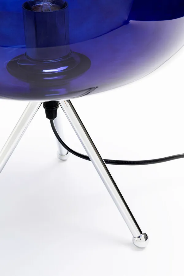 Lampa stołowa SPHERE - niebieski