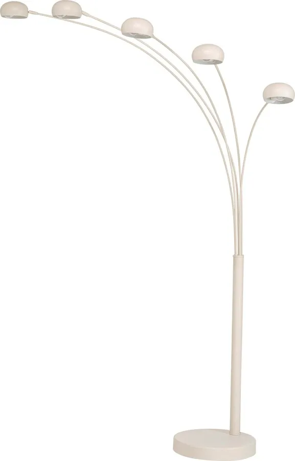 Lampa podłogowa FIVE FINGERS - szarobeżowy