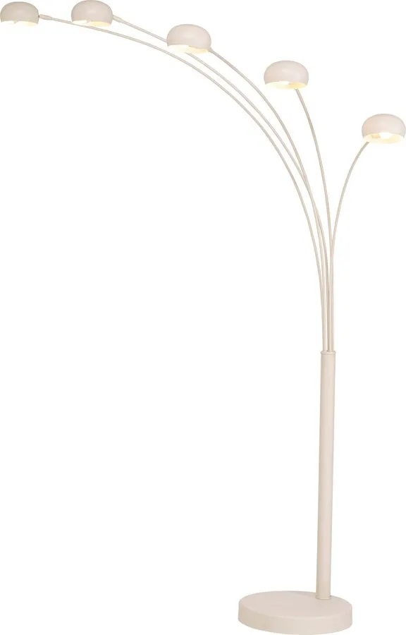 Lampa podłogowa FIVE FINGERS - szarobeżowy