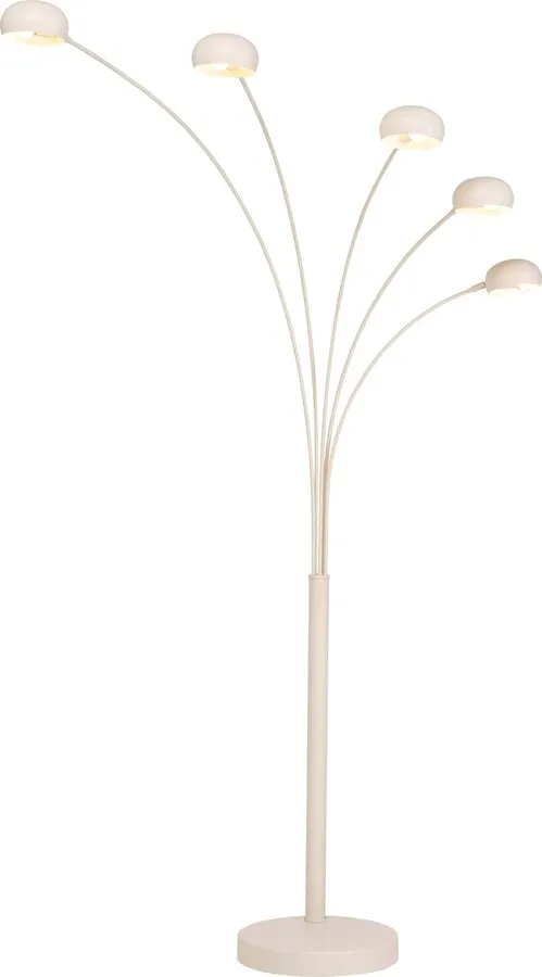 Lampa podłogowa FIVE FINGERS - szarobeżowy