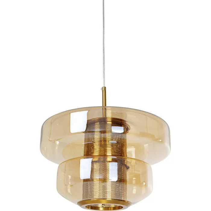 Lampa wisząca ARCADIA - bursztynowy