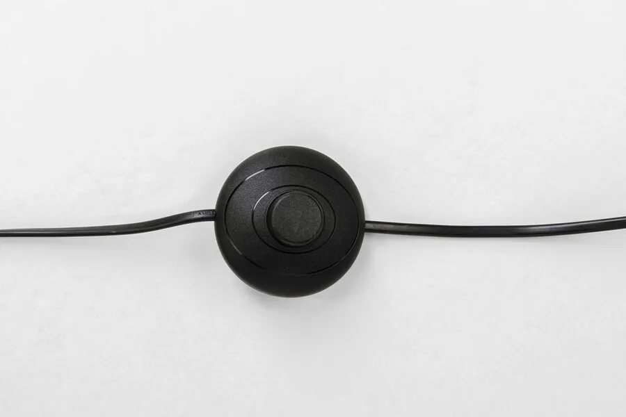 Lampa podłogowa ARCADIA - bursztynowy/złoty