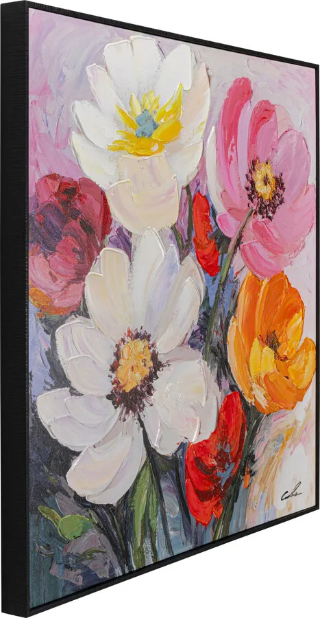 Obraz w ramie FLOWER MEADOW 80x80