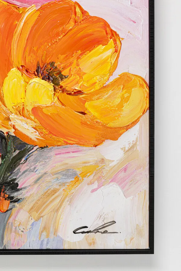 Obraz w ramie FLOWER MEADOW 80x80