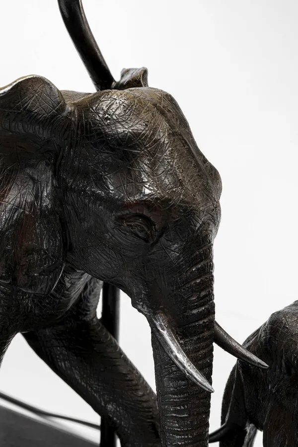 Lampa stołowa ELEPHANT FAMILY - czarny
