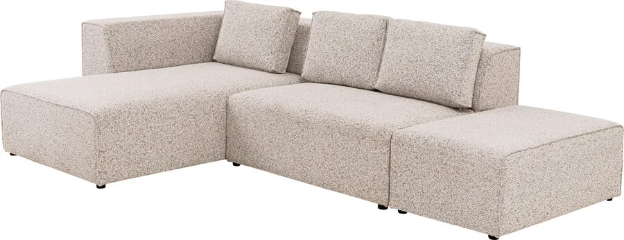 Narożnik modułowy INFINITY OTTOMANE lewy - beżowy