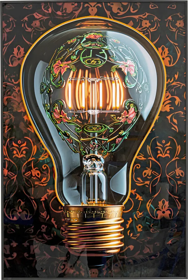 Obraz ART BULB LED 80x120