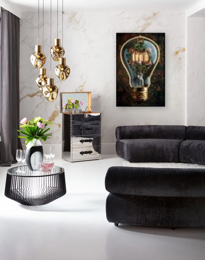 Obraz ART BULB LED 80x120