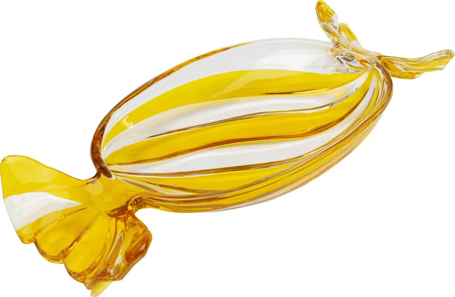 Półmisek dekoracyjny CANDY 35 cm - żółty