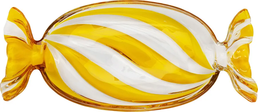 Półmisek dekoracyjny CANDY 35 cm - żółty