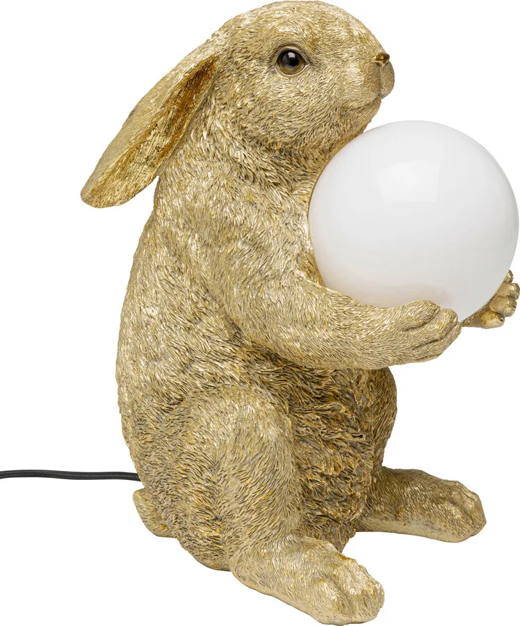 Lampa stołowa SWEET RABBIT - złoty