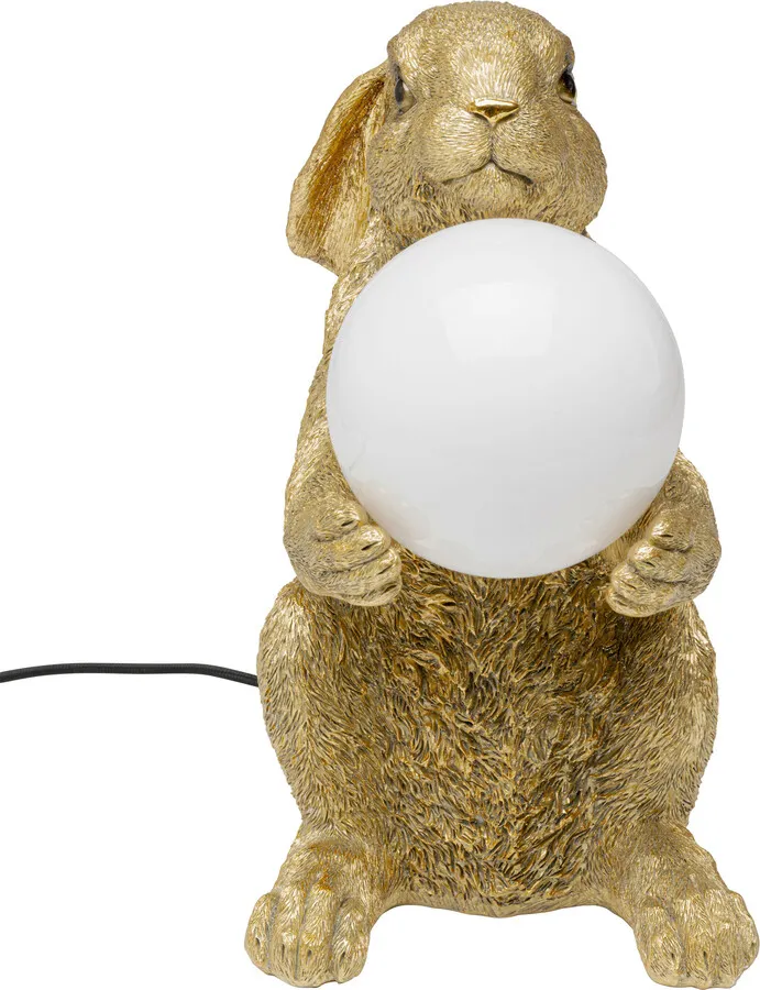 Lampa stołowa SWEET RABBIT - złoty