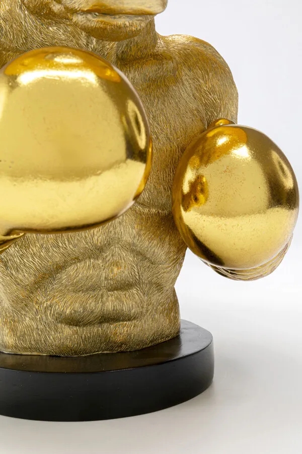 Lampa stołowa BOXER BULL - złoty/czarny
