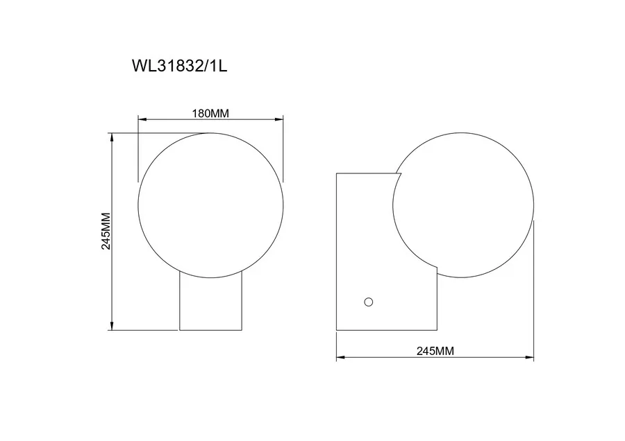 Kinkiet NUA WL31832/1L - złoty