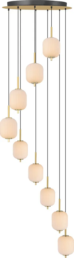 Lampa wisząca AKARI DU31288/55W - złoty