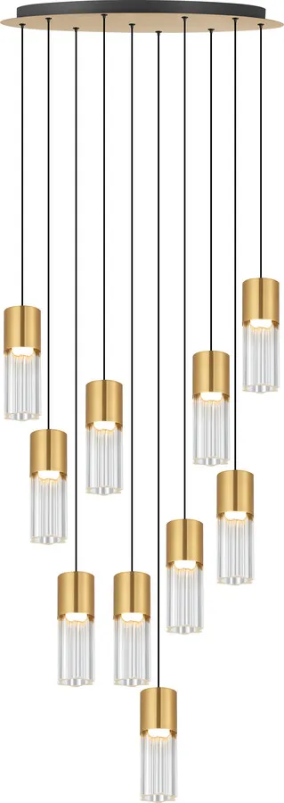 Lampa wisząca IGGLY DU31909A/50W - złoty
