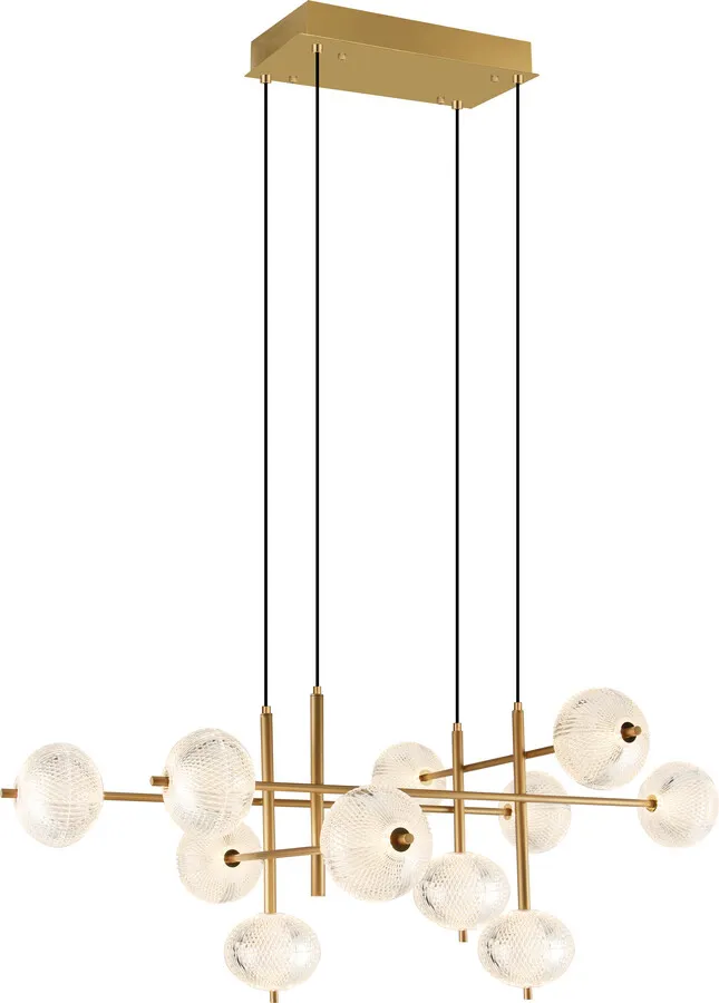 Lampa wisząca GALATEA DU31350/63W - złoty
