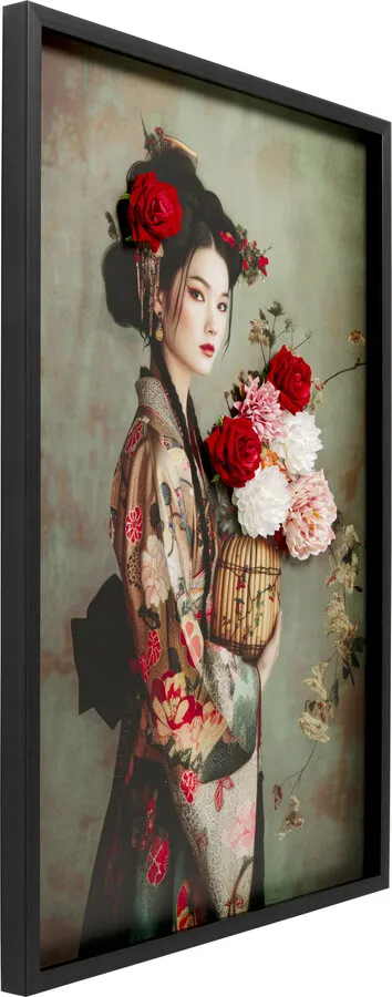 Obraz na płótnie KIMONO GIRL 84x124