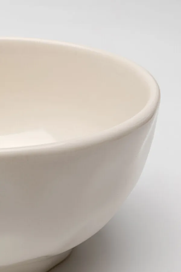 Miska ceramiczna ORGANIC 650 ml - kremowy