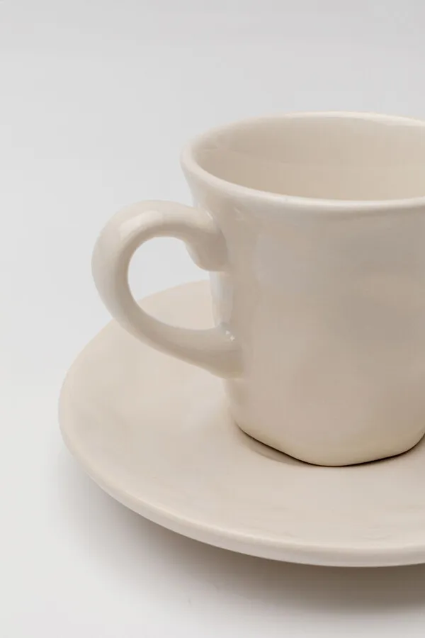 Filiżanka do espresso ORGANIC - kremowy
