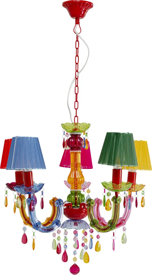 Lampa wisząca STARLIGHT SHADE 5-ramienna - wielokolorowy