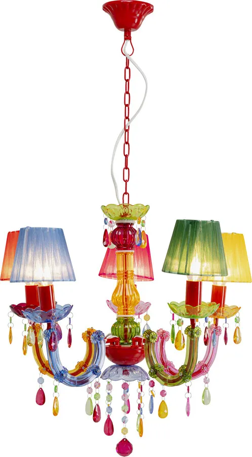 Lampa wisząca STARLIGHT SHADE 5-ramienna - wielokolorowy