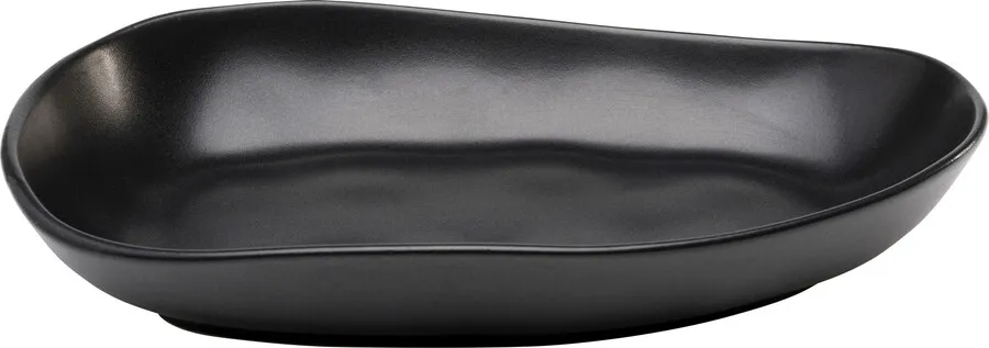 Półmisek ORGANIC 25x16 cm - czarny