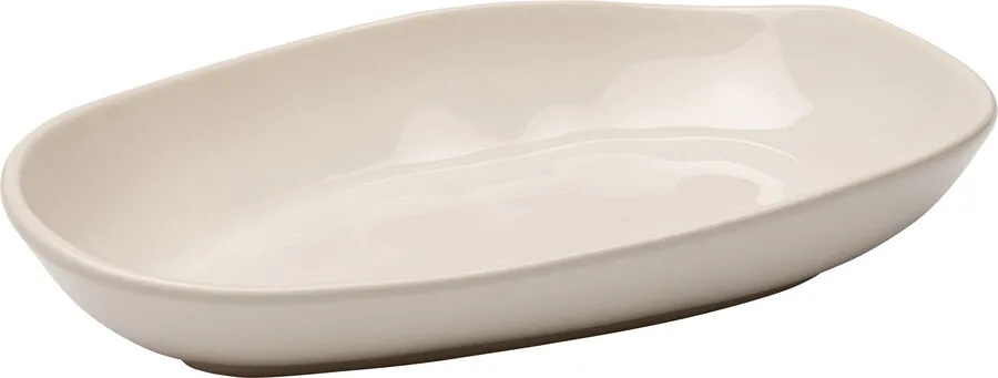 Półmisek ORGANIC 25x16 - kremowy