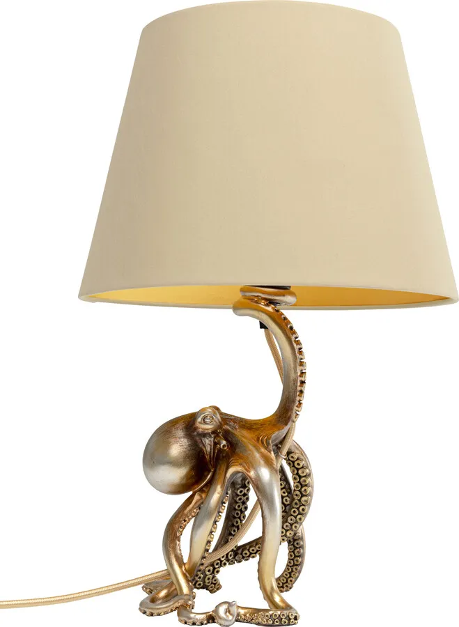 Lampa stołowa OCTOPUS - złoty