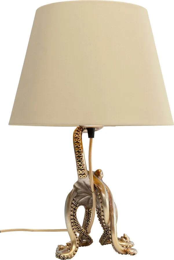 Lampa stołowa OCTOPUS - złoty
