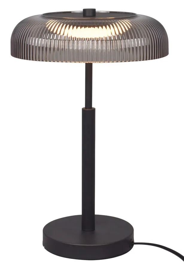 Lampa stołowa SOLVIA T230757601 - czarny/szary