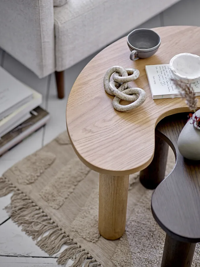 Stolik kawowy drewniany LUPPA FSC®100% - naturalny