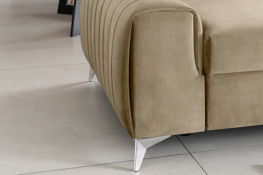 Sofa rozkładana 3-osobowa LAURENCE - tkanina Nube 20