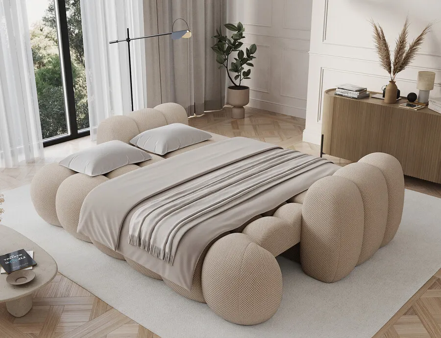 Sofa rozkładana COTONN - tkanina Calmora 18