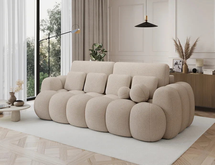 Sofa rozkładana COTONN - tkanina Calmora 18