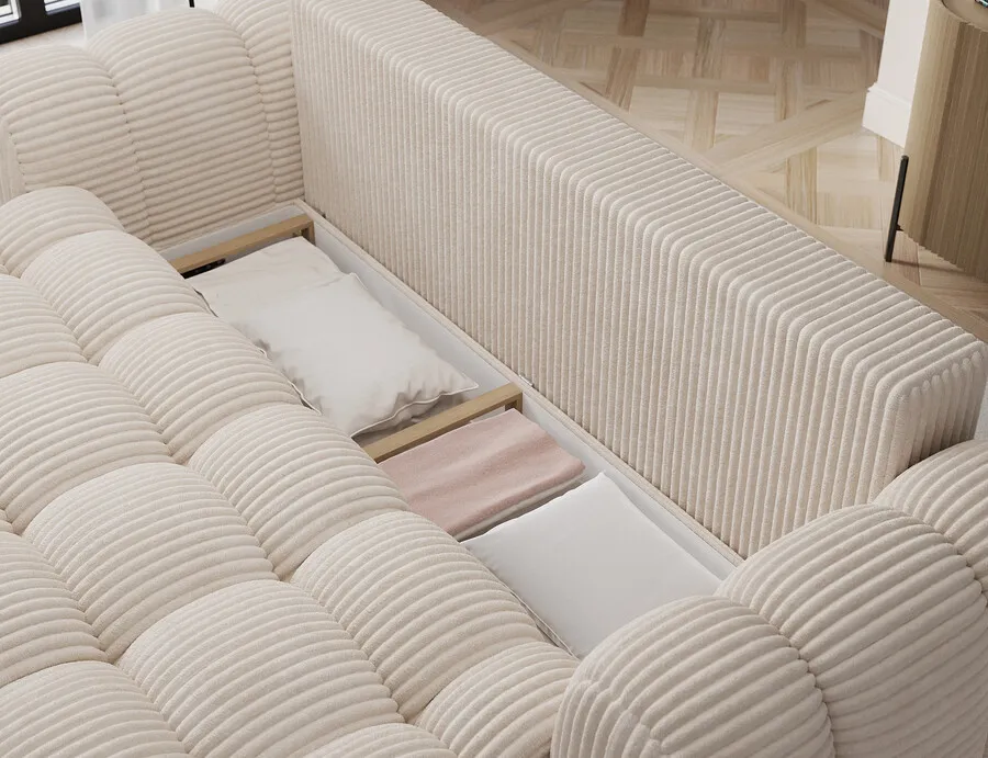 Sofa rozkładana COTONN - tkanina Modullo 01