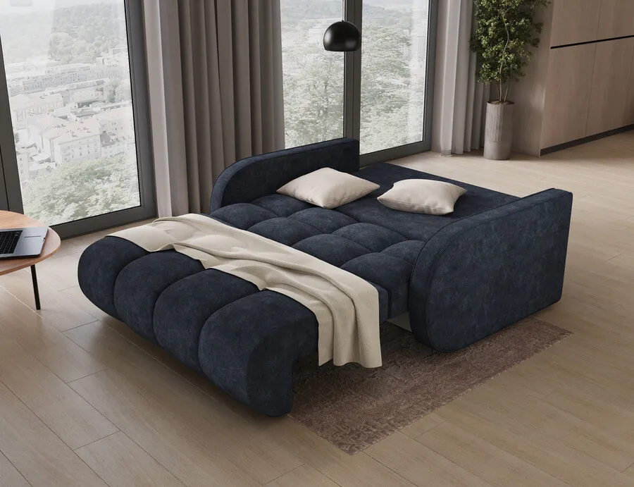 Sofa rozkładana DEVERIO - tkanina Aura 40