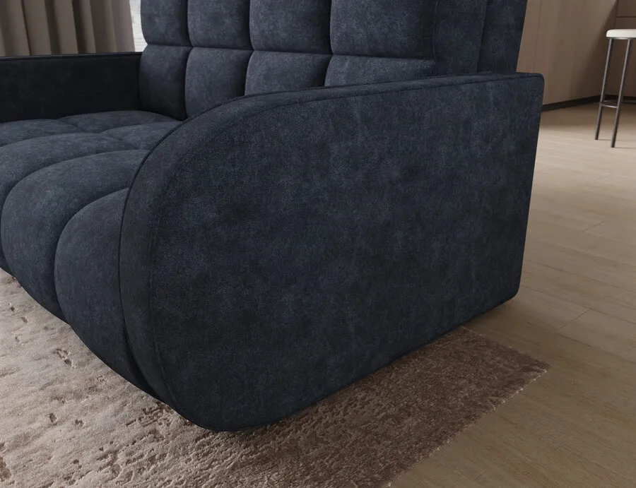 Sofa rozkładana DEVERIO - tkanina Aura 40