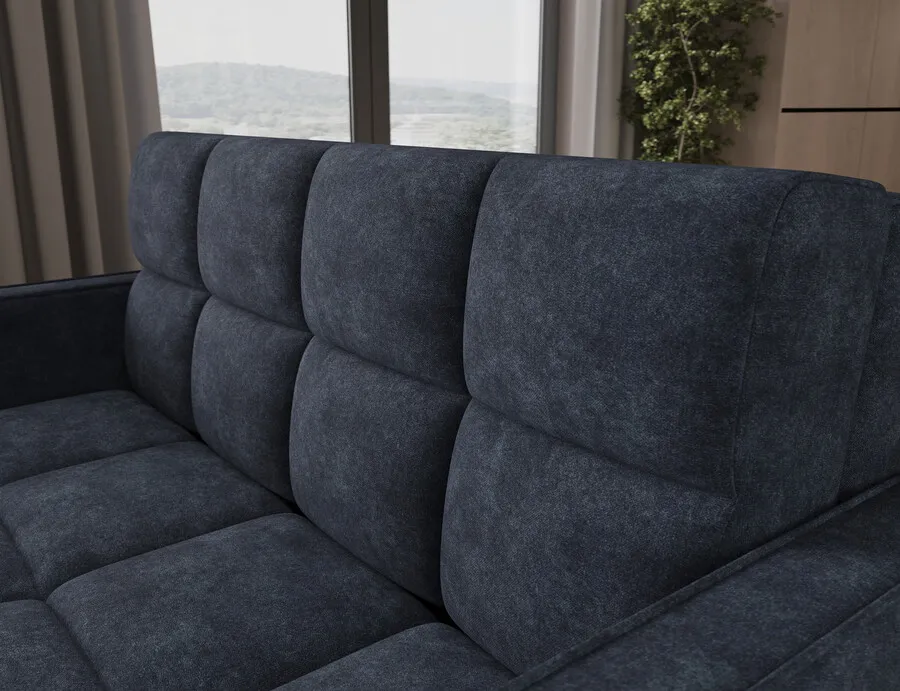Sofa rozkładana DEVERIO - tkanina Aura 40