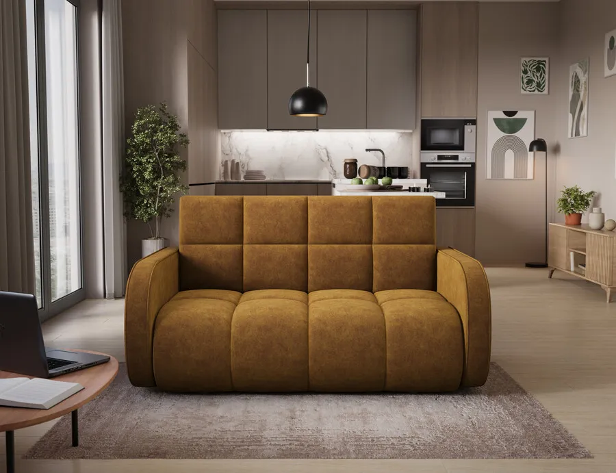 Sofa rozkładana DEVERIO - tkanina Aura 45