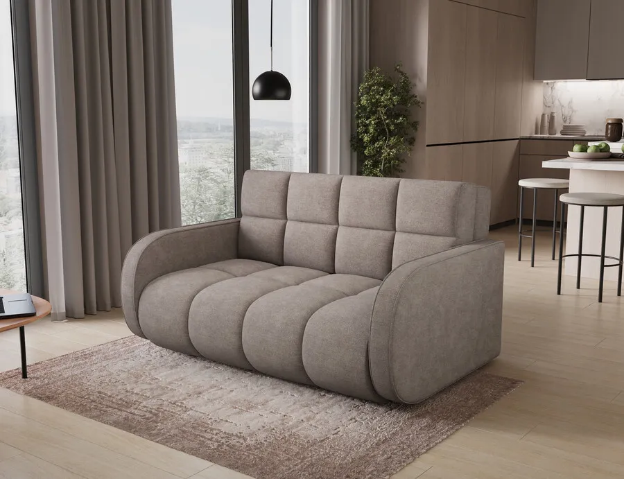 Sofa rozkładana DEVERIO - tkanina Poco 07